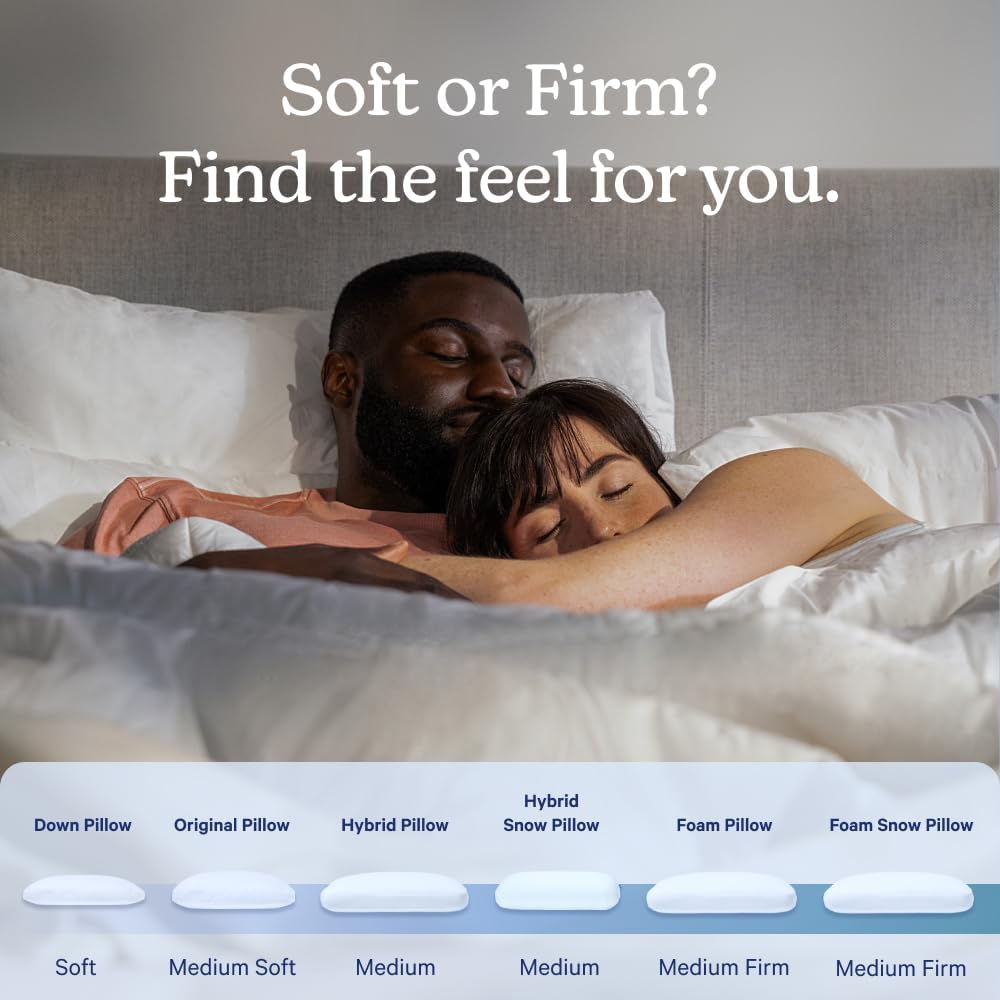 Casper Sleep Hybrid Pillow, King, White image number 4