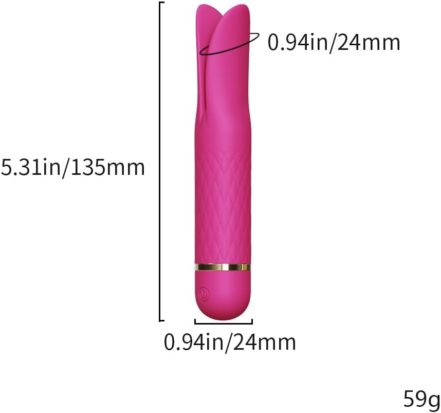 G-Spot Dildo Vibrator -10 Vibration Adult Female Sex Toys, Realistic Silicone Dildo Finger Vibrator for Various Stimuli, Clitoral Stimulator for Single and Couple Entertainment (AA)