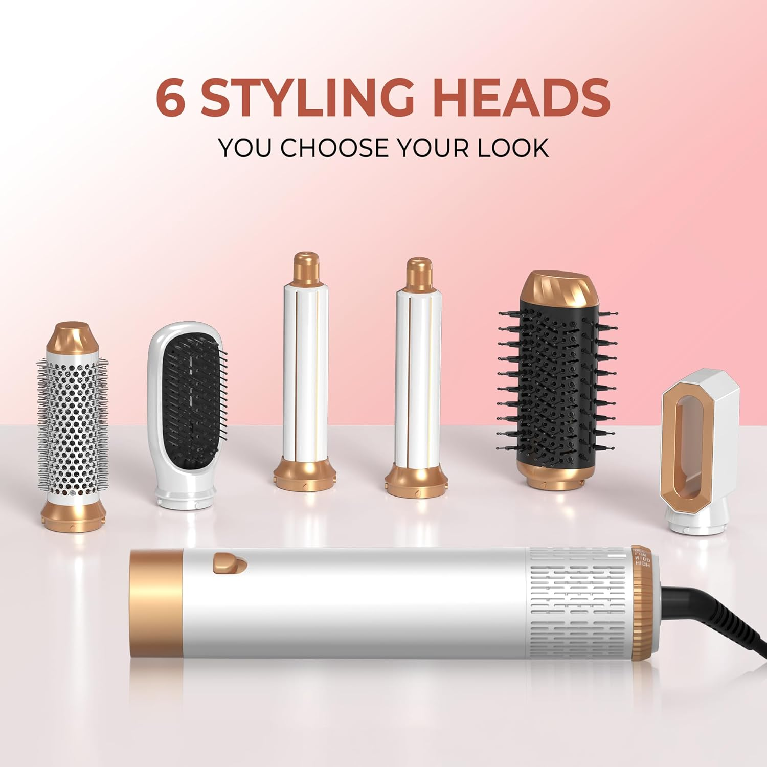 Airbrush Hair Styler Air Styler 6 in 1 image number 6
