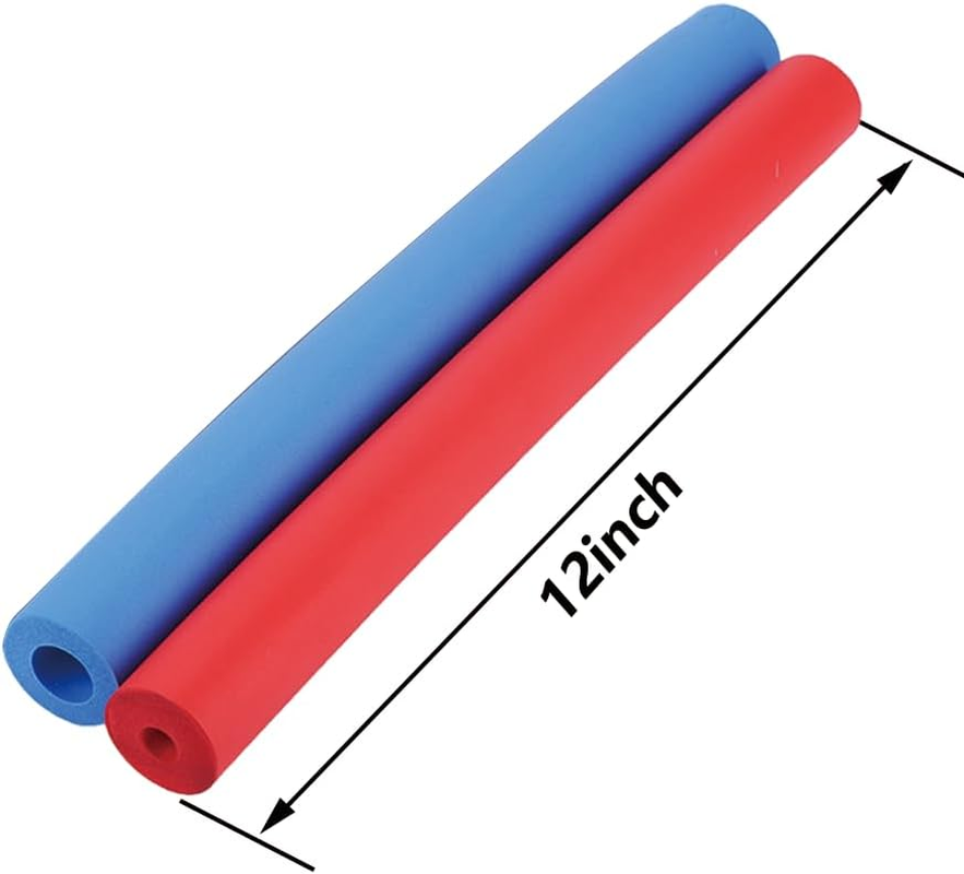 Foam Tubing, Cylindrical Spoon Grips round Hollow Closed Tube Silverware Handles Ideal Grip Aid Larger Pipe Tool for Dexterity Disabled Elderly Make Built up Adaptive Utensils Fork Arthritic Hands Utensil Foam Grip image number 3