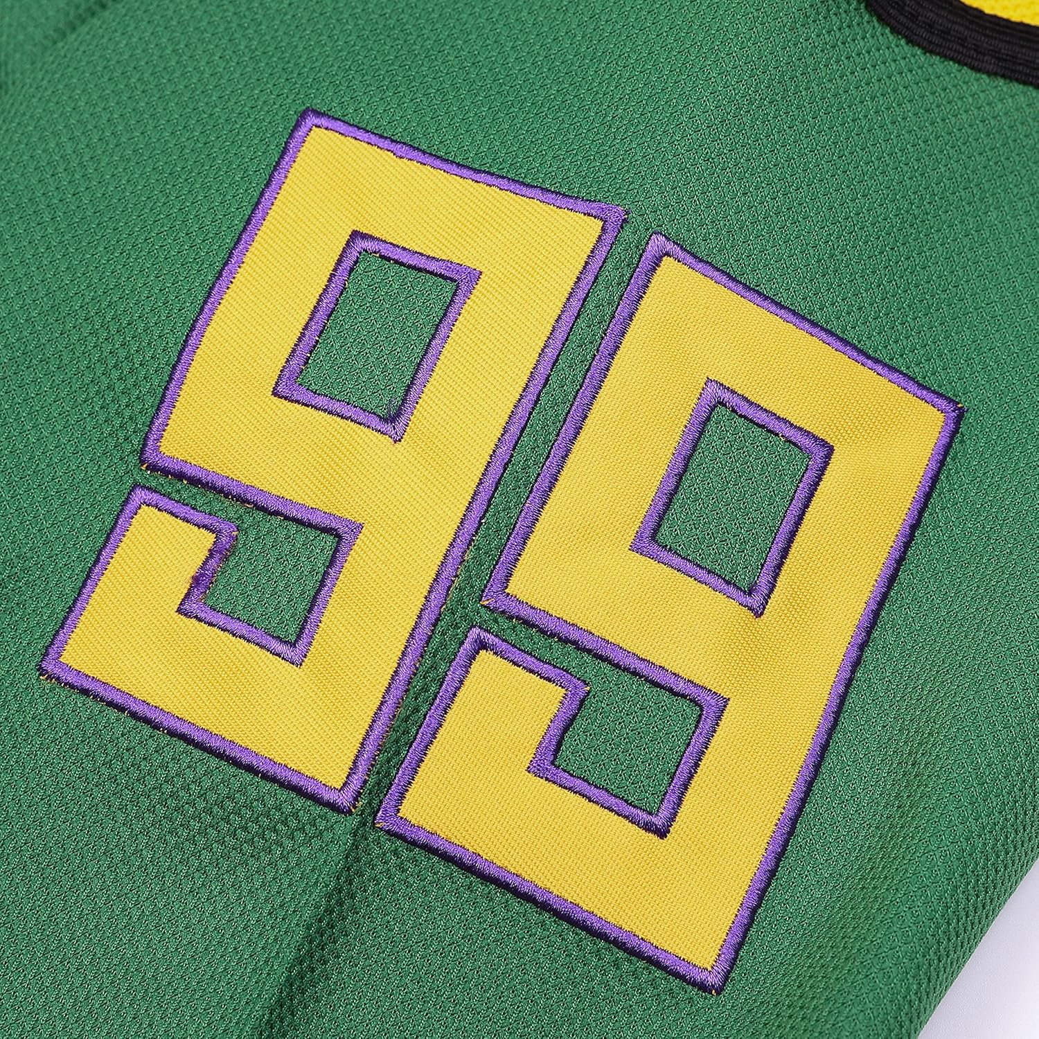 Mighty Ducks Ice Hockey Jersey #96 Charlie Conway #99 Adam Banks,90S Movie Hockey Jersey for Men and Women image number 2
