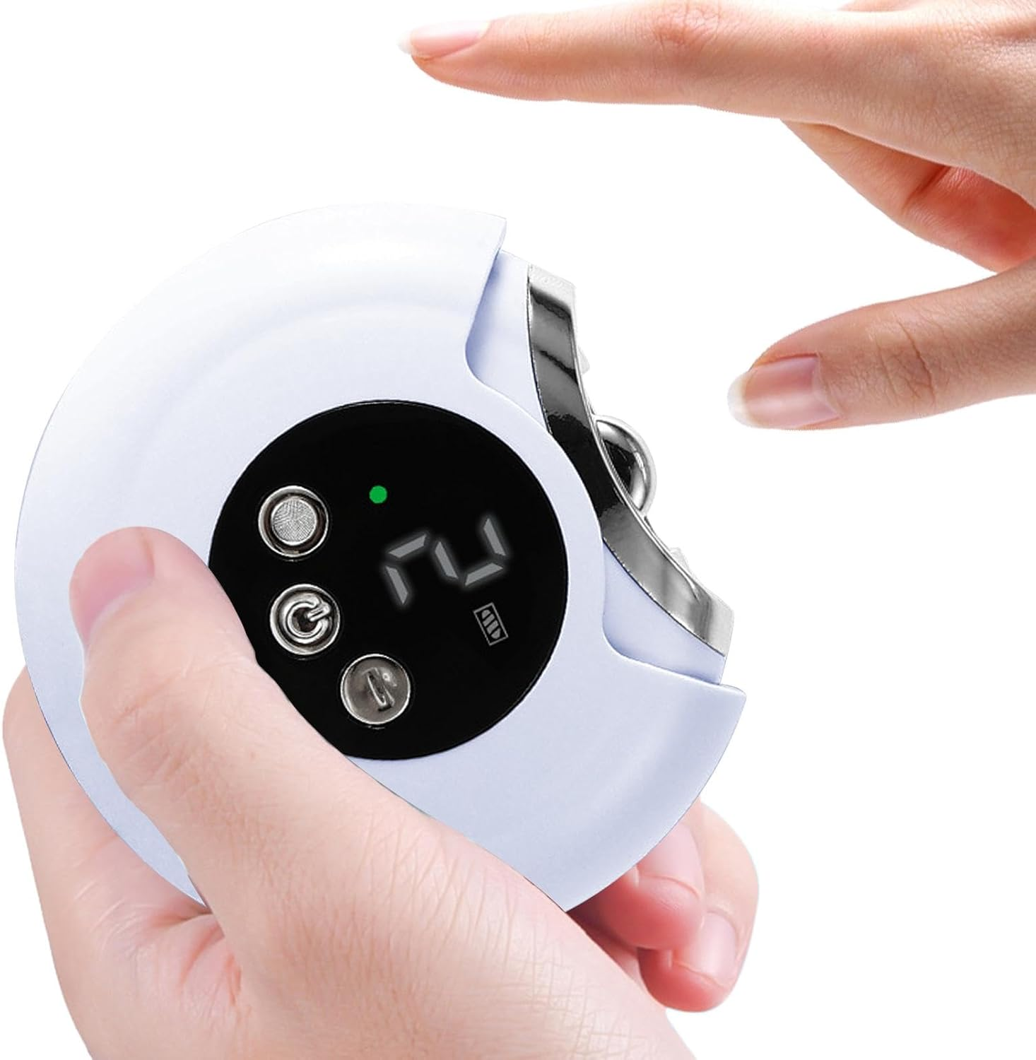 Arrovarp Electric Nail Trimmer | Rechargeable Automatic Nail Trimmer - Nail Care Supplies, Multipurpose Nail Trimmer for Home, Daily Life, Travel