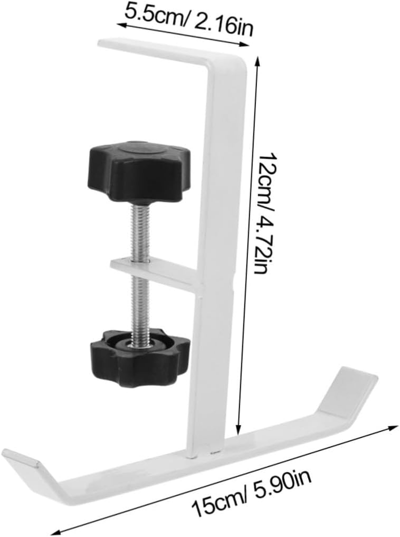 SAFIGLE 5Pcs Table Backpack Holder Desk Handbag Hook Hanger for Office School Convenient Bag Hook for Desk Hanging Purse for Table