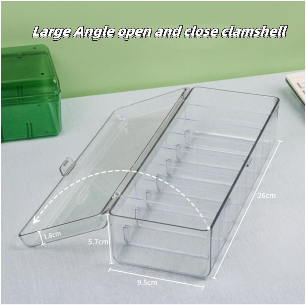 DACUAN Poker Storage Box, Multi-Card Organizer Box