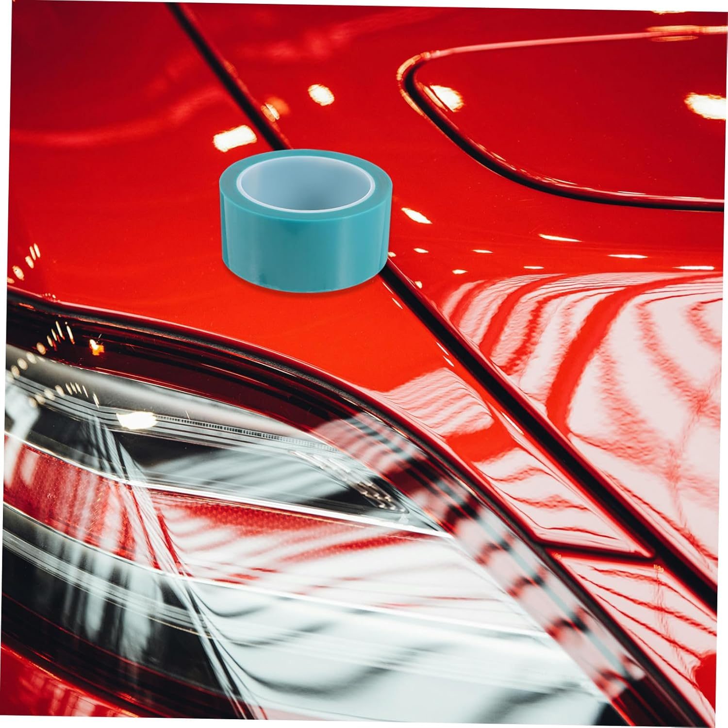 Mobestech 5Rolls Paint Masking Tape Low Tack Automotive Car Masking Tape for Painting Model Use image number 5
