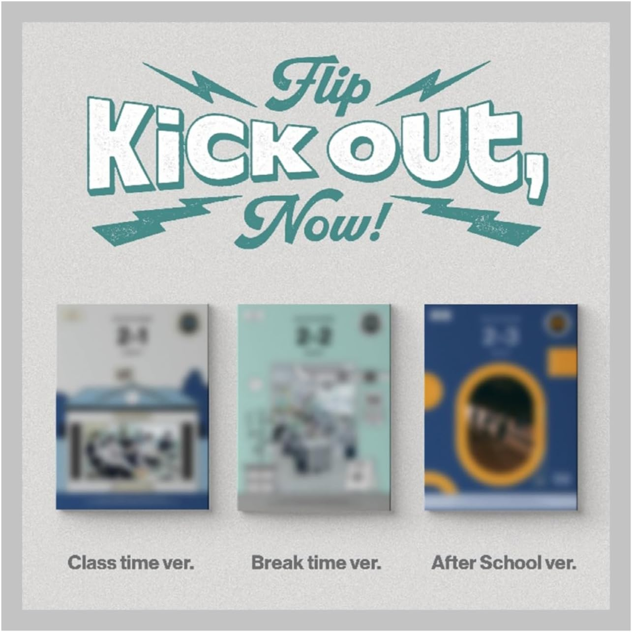 Kick'Flip Kick Out, Flip Now! 2Nd Mini Album with Tracking Sealed (Platform Random Version) image number 2