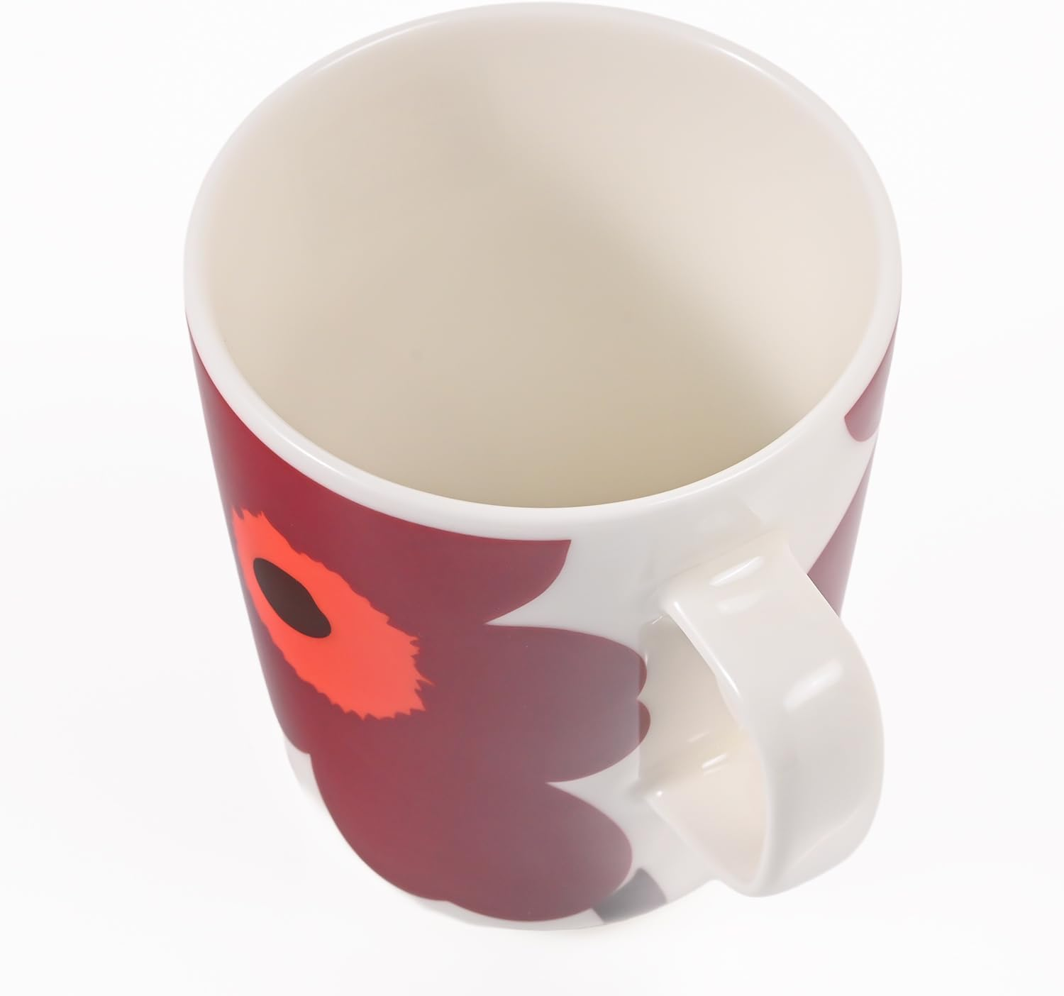 Marimekko Mug Cup 8.5 Fl Oz (250 Ml) 2025 Winter Unico Burgundy Red 75646 075646 133 Western Dinnerware Nordic Design image number 4