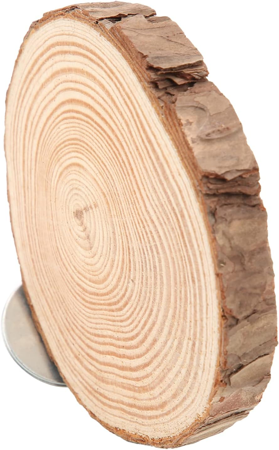 Cryfokt round Wooden Perch Platform for Birds, Safe and Durable, for Pet Exercise and Resting (5-6) image number 5