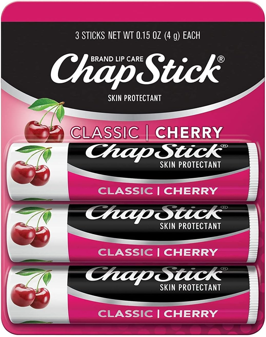 Chapstick Classic - Cherry (3 Pack) image number 1