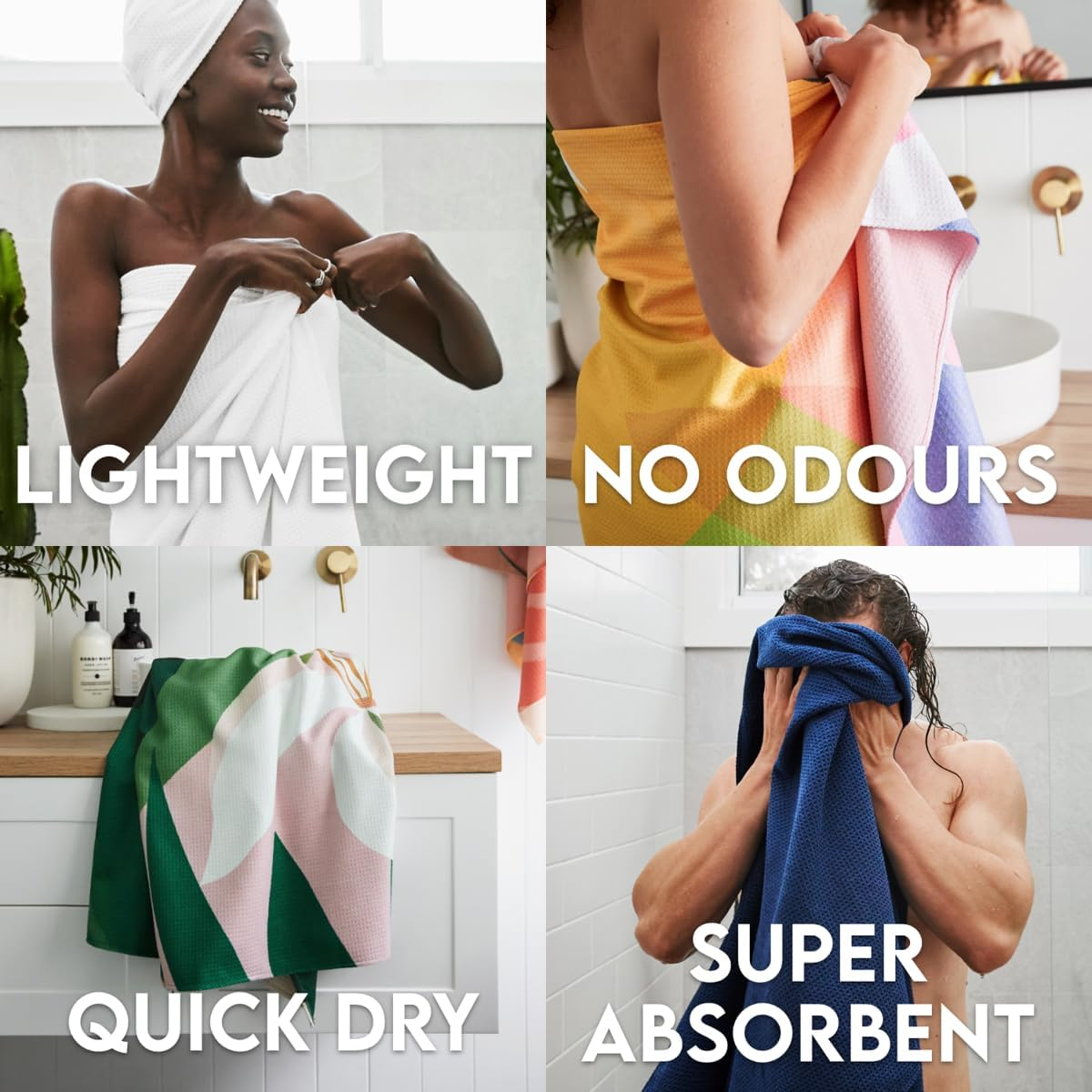 Dock & Bay Bath Towel - for Home - Quick Dry, Super Absorbent - Includes Bag - Classic - Nautical Navy, Small (85X40Cm, 33X16) image number 1