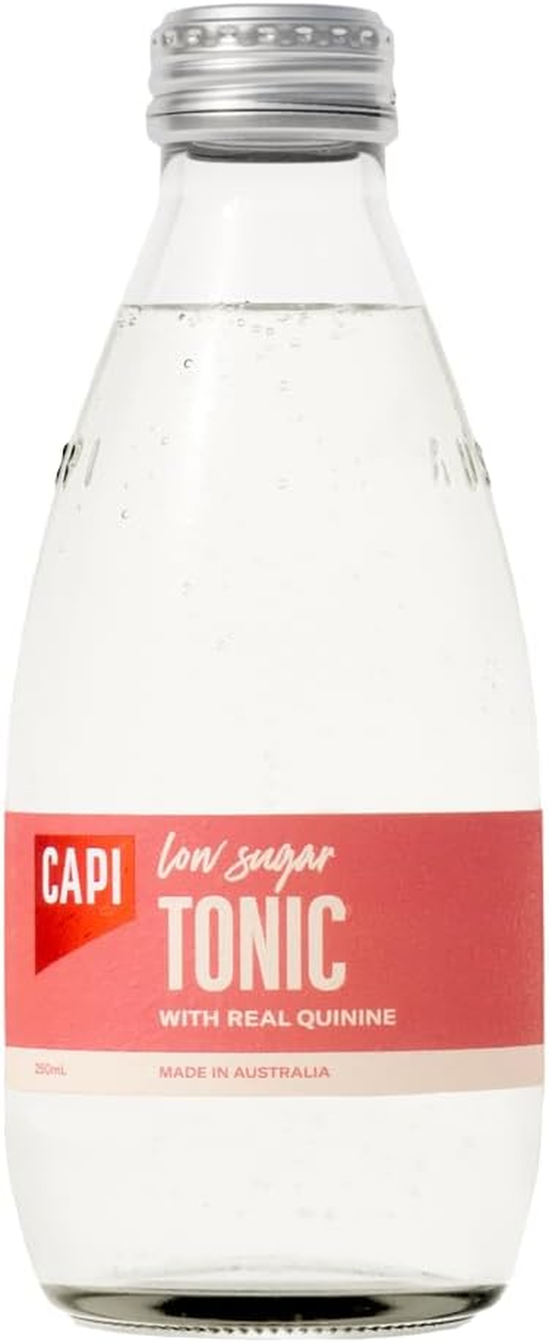 CAPI Sparkling Low Sugar Tonic, 250 Ml, Pack of 24
