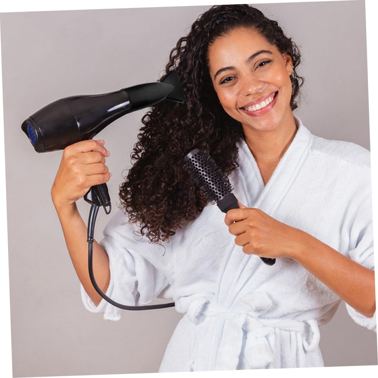 Gatuida 4Pcs Hair Dryer Nozzle Adapter Abs Material Versatile Concentrator and Comb Nozzles for Pet Grooming and Home Hair Styling Suitable for Dogs Cats Small Animals Blow Dryer image number 6