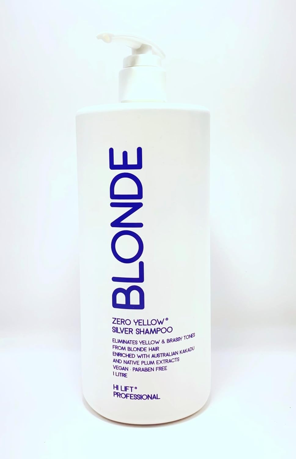 Hi Lift True Blonde Zero Yellow Silver Shampoo 1000 Ml & Conditioner 1000 Ml Set