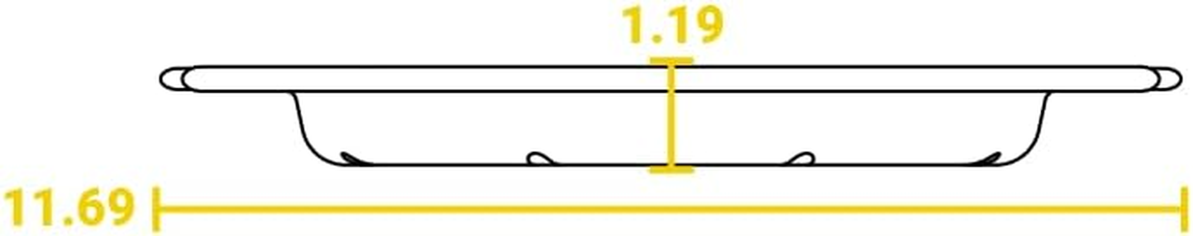 Lodge Cast Iron Wedge Pan, Black, 8 Wedge image number 2