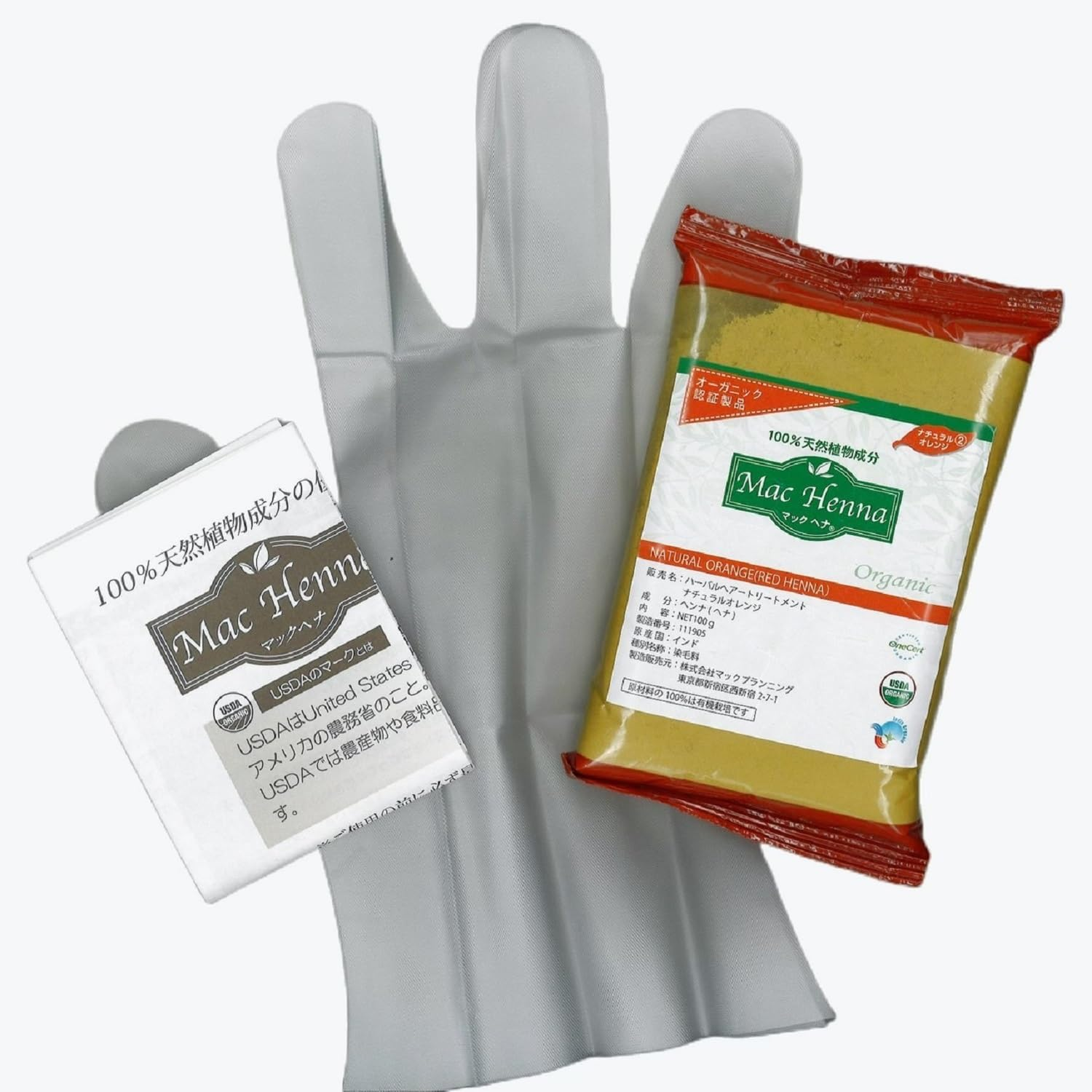 Mac Planning Mchenna Natural Orange Dye for Gray Hair, 3.5 Oz (100 G) X 1 image number 1