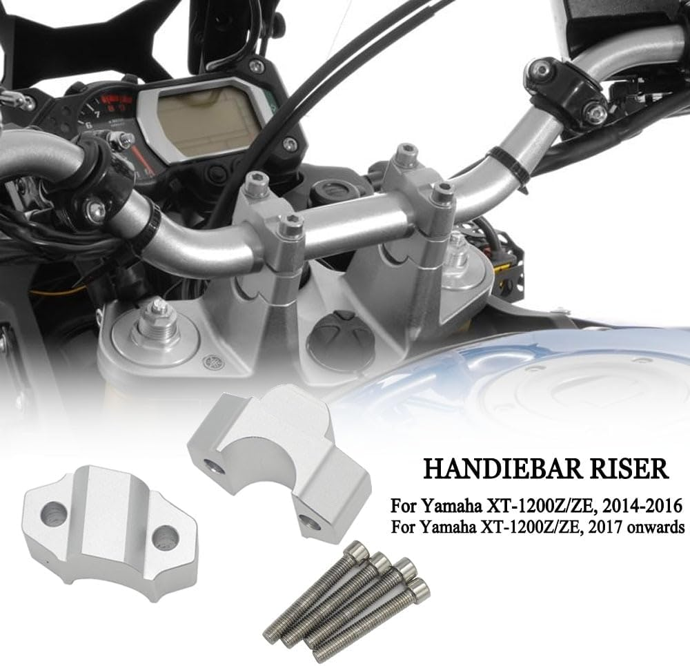 LOTFI Fit for Yamaha XTZ 1200 Super Tenere XT1200Z XT 1200 Z 2014 Accessories Motorcycle Handle Bar Riser Clamp 28Mm Handlebar Heighten image number 3