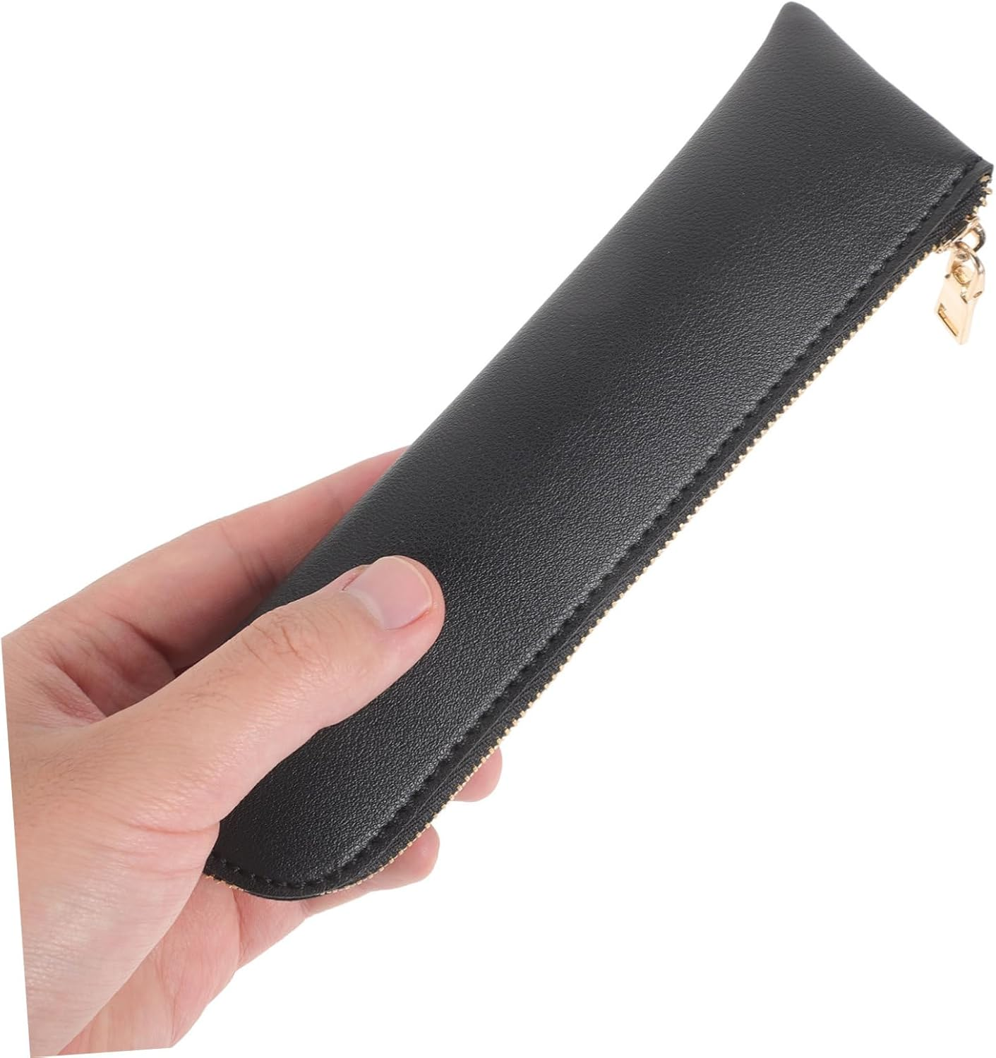 Insulated Travel Case Leather Pen Storage Bag Pen Sleeve Pen Packing Bag image number 3