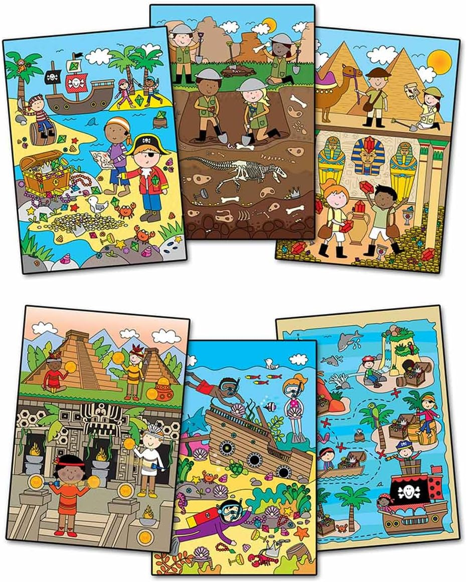 Galt 55-1005551 Water Magic Treasure Hunt Craft Kit image number 1