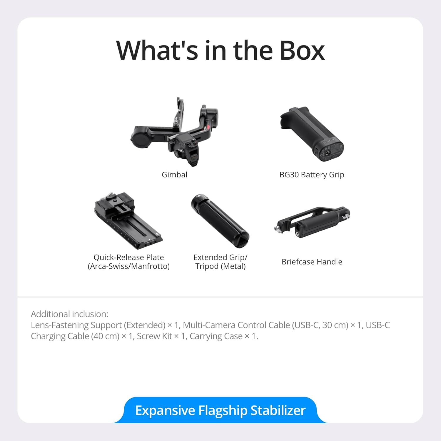 DJI RS 4 Pro, 3-Axis Gimbal Stabilizer for DSLR & Cinema Cameras Canon/Sony/Panasonic/Nikon/Fujifilm, 2Nd-Gen Native Vertical Shooting, 4.5Kg (10Lbs) Payload, Dual Focus & Zoom Motors image number 5