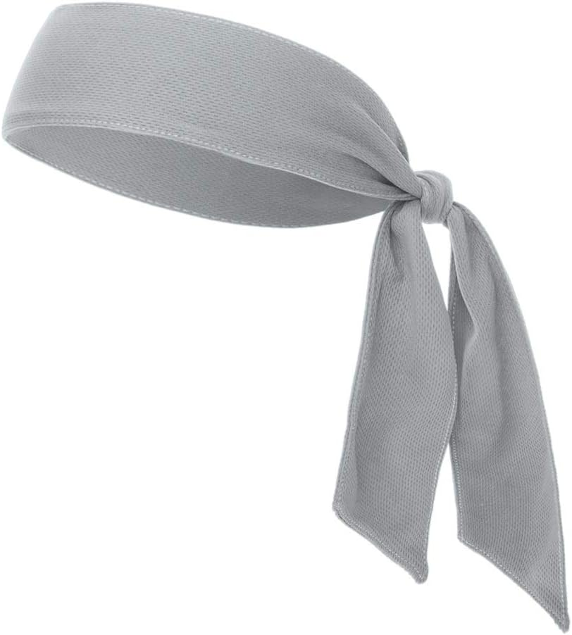GOGO Head Tie, Tie Back Mesh Headband, Tennis Head Band
