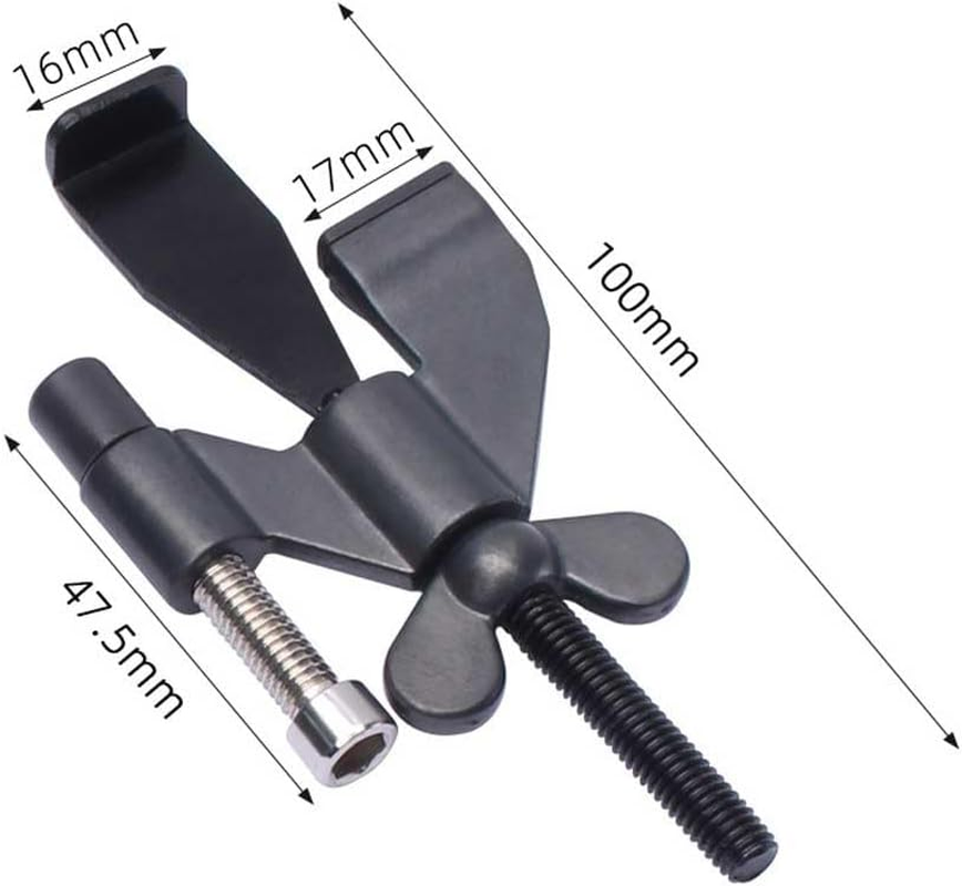 Heavy-Duty Portable Door Lock - Stainless Steel Security Device for Enhanced Safety - Ideal for Home, Travel, Hotels, Apartments - Silicone Protector Caps Included (1, Black) image number 5