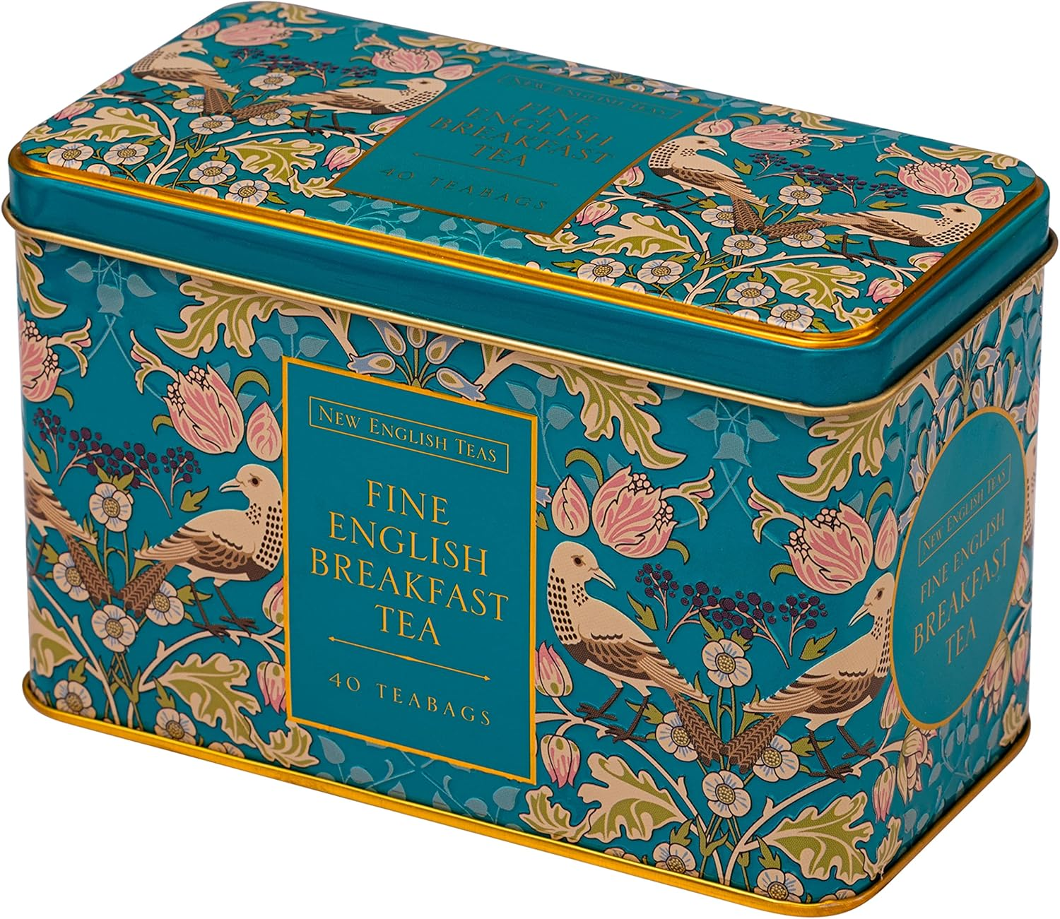 Black Thrush and Berry English Breakfast Tea Bags with 40 Tea Cans image number 5