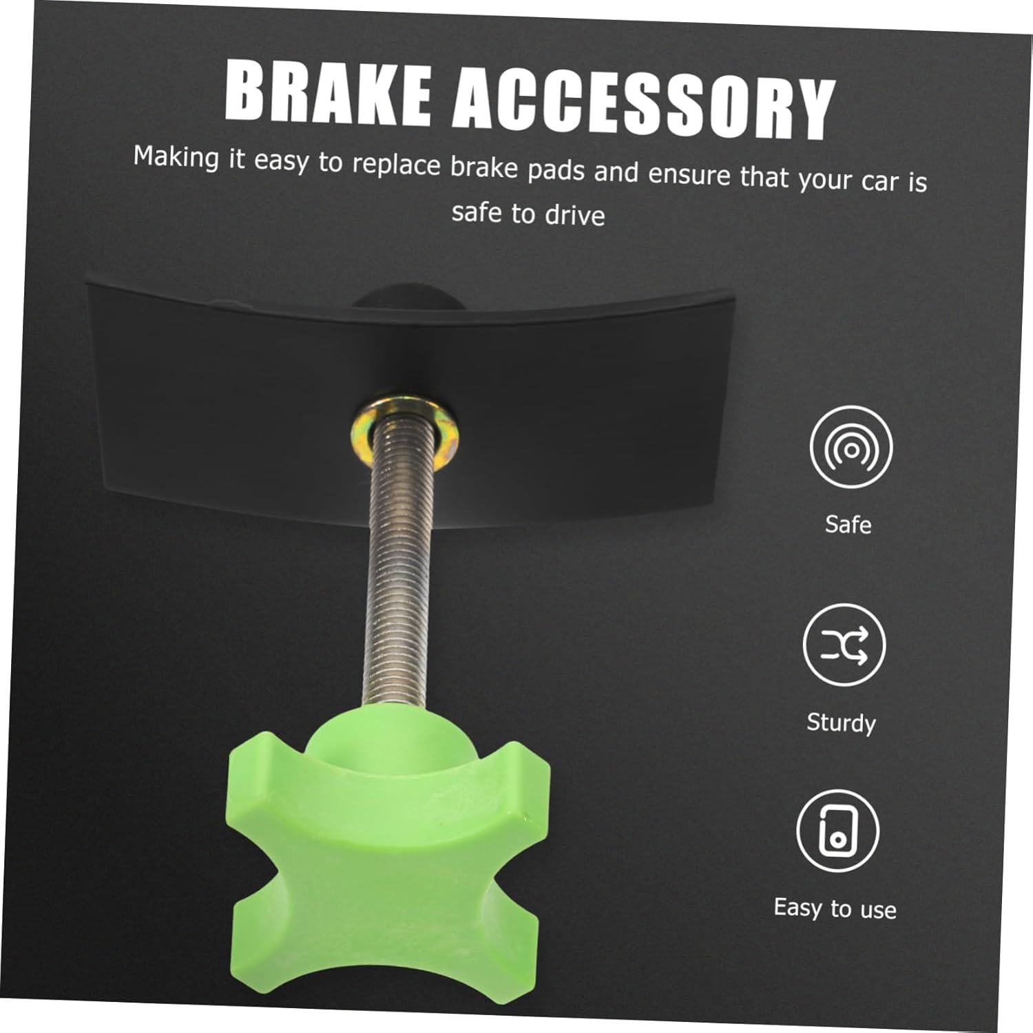 OSOLADY Professional Brake Pad Piston Tool Compact Brake Compression Spreader Essential Automotive Repair Tool