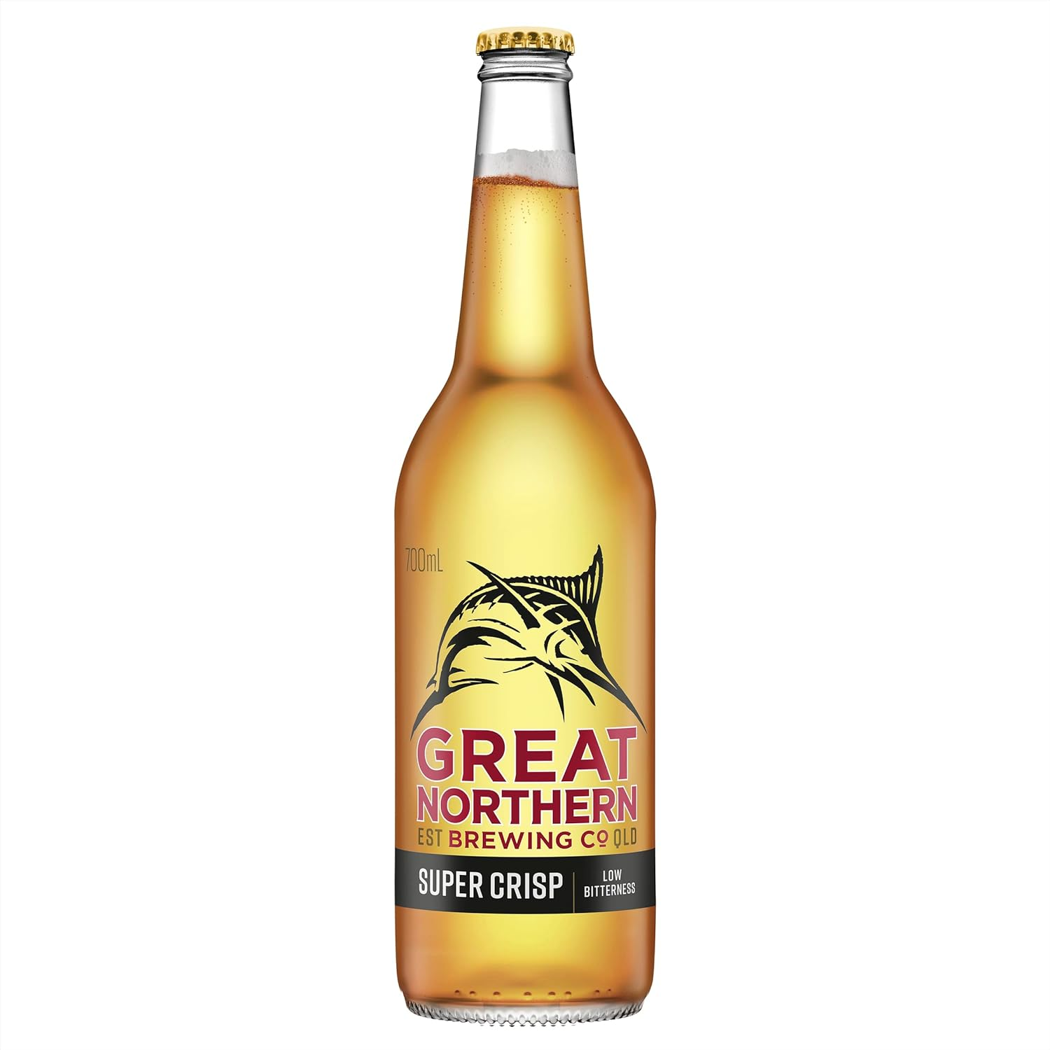Great Northern Super Crisp Lager, Smooth & Refreshing Finish, 3.5% ABV, 700Ml (Case of 12 Bottles) image number 1