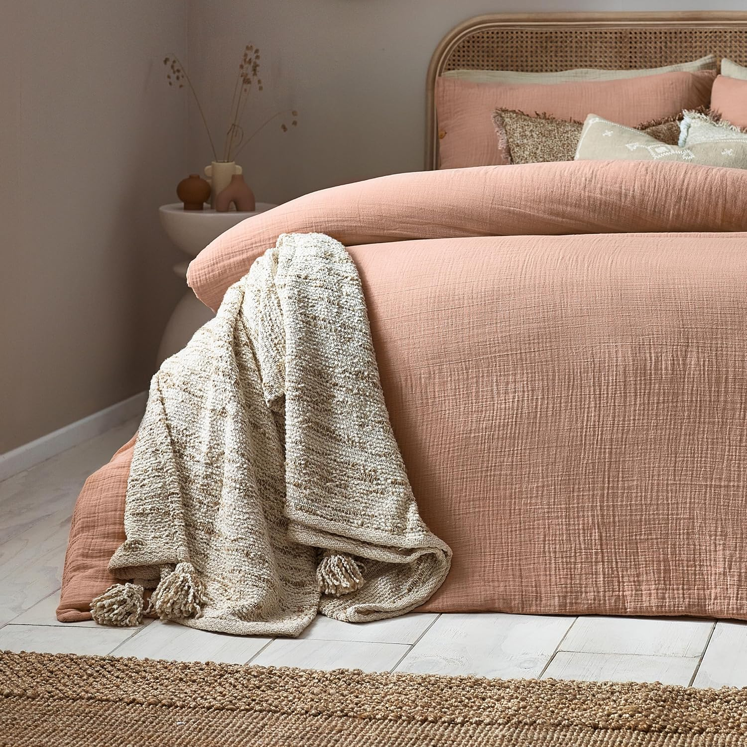 Yard Lark Muslin Cotton Duvet Cover Set image number 4