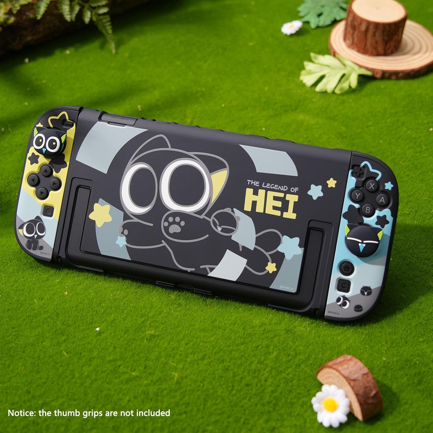 Geekshare Protective Case Compatible with Switch 2, Hard PC Slim Dockable Shell Cover Designed for Switch 2025 Game Console and Joy Con Controllers - the HEI Series image number 4