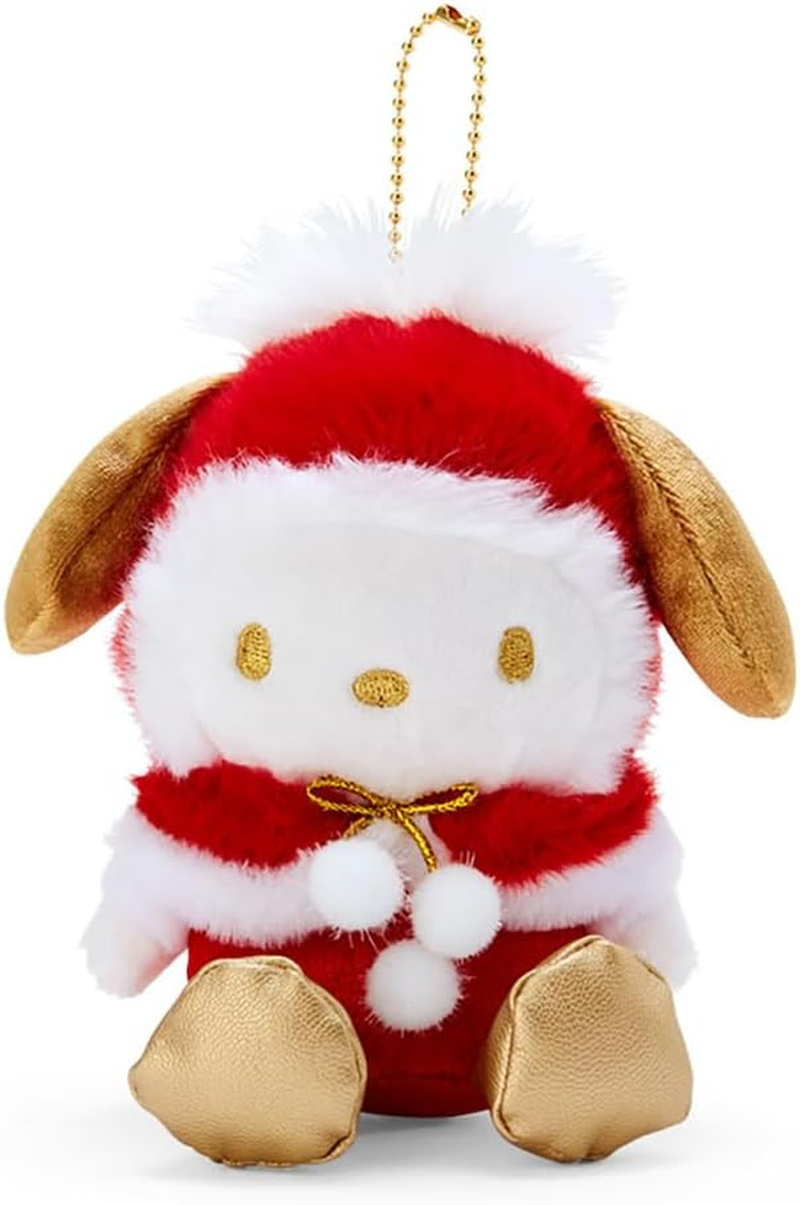 Sanrio 559393 Mascot Holder Pompom Pudding Pompompurin 5.1 X 2.8 X 4.9 Inches (13 X 7 X 12.5 Cm) Christmas Design Series Character image number 2