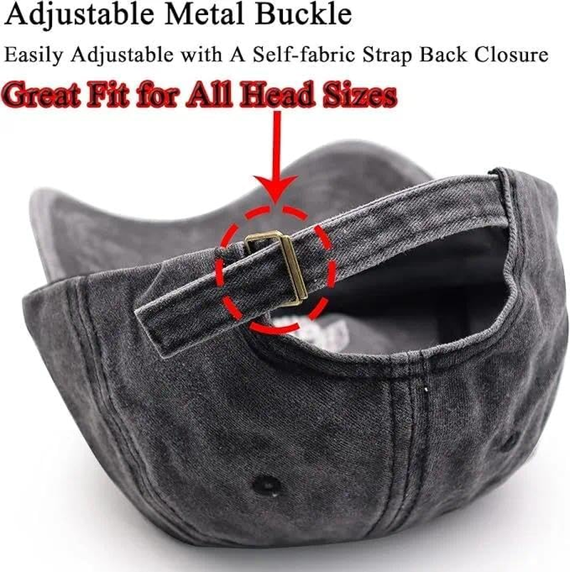 Ermaoo Vintage 70Th Birthday Tribute Cap: Funny Embroidered & Adjustable Washed Cotton Hat for Men and Women - Navy image number 3