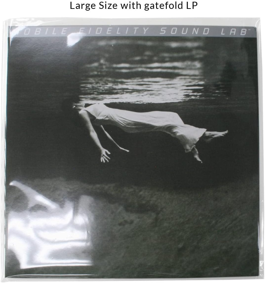 12" Inch Vinyl Outer Record Sleeves Large 33Cm X 33Cm Ultra Clear Pack of 25 image number 4