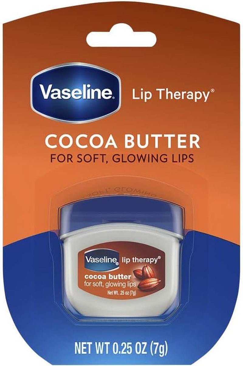 Vaseline Lip Therapy Tub 7G Ideal for Instantly Soft Smooth Lips Cocoa Butter Fast-Acting Nourishment with Petroleum Jelly and a Cocoa and Vanilla Scent. image number 4