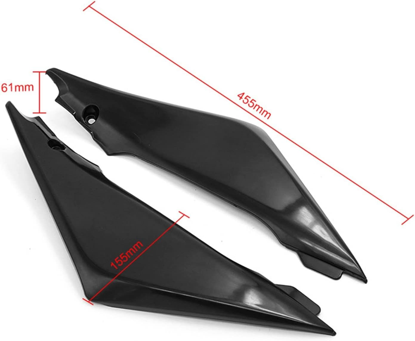 CAREG Fuel Tank Side Cover Panel Fairing Frame Trim Cowl Case Compatible with Suzuki GSXR1000 K5 2005 2006 GSX-R1000 GSXR 1000 Motorcycle Parts image number 4