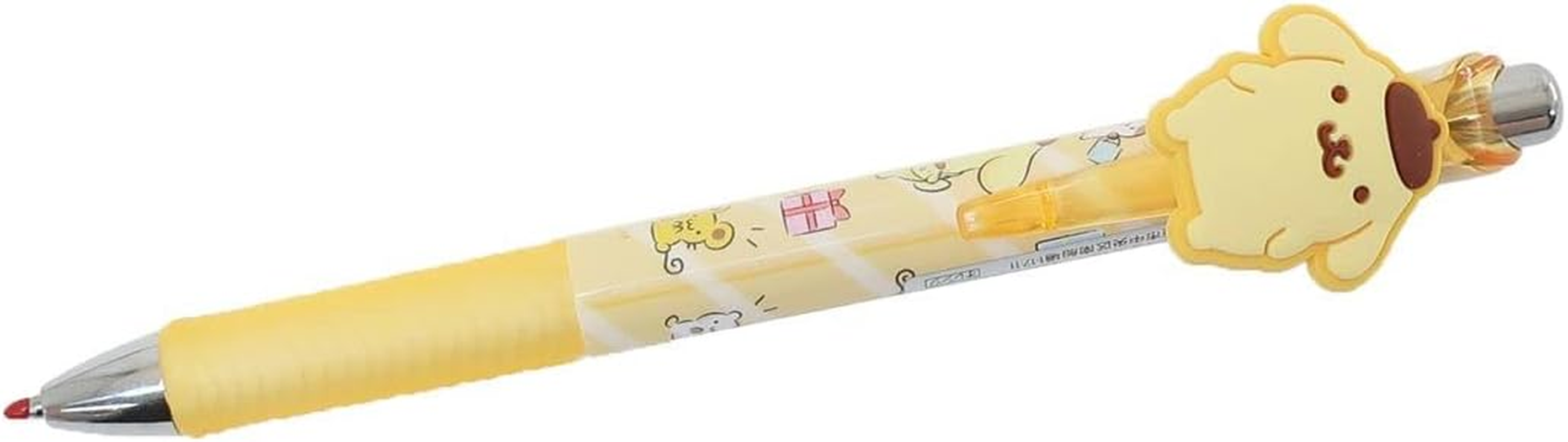 Eye Planning Sanrio Characters Gel Pen with Mascot, Orange K6491D image number 1
