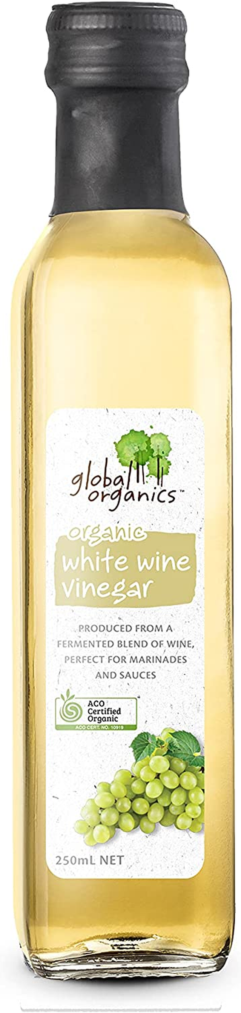 Global Organics Red Wine Vinegar G/F 250 Ml image number 4