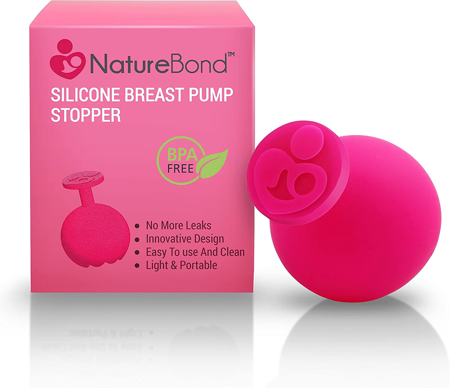 Naturebond Silicone Breast Pump Stopper