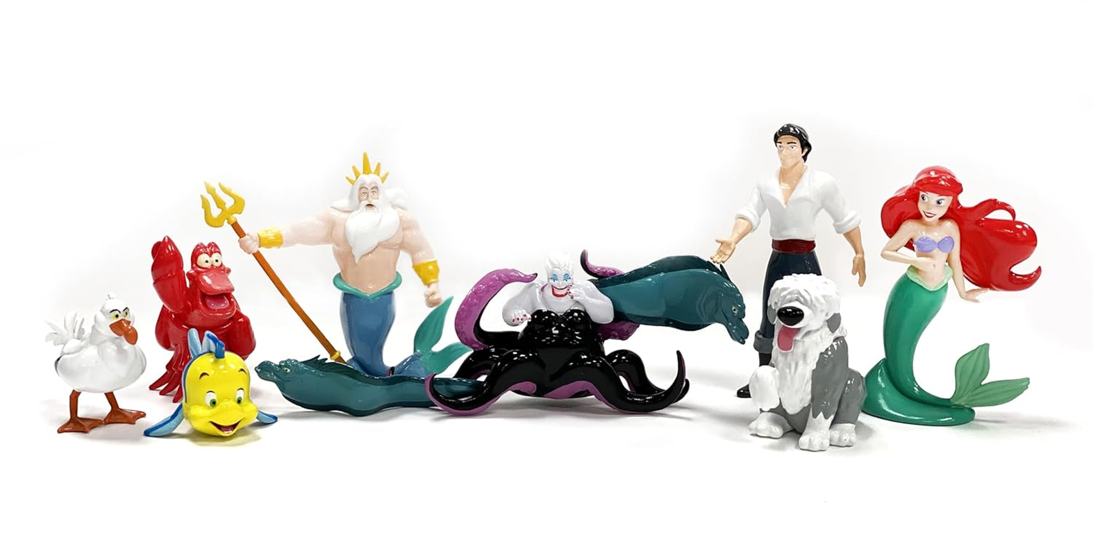 Disney the Little Mermaid My Busy Books - Storybook, 10 Figurines, Playmat image number 4