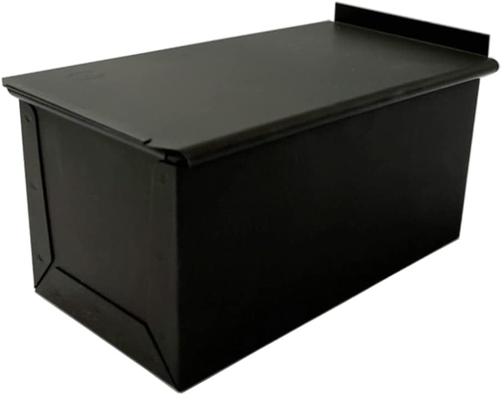 Matsunaga Seisakusho MB Teflon Treated Authentic One-Loaf Half Loaf Bread Mold, Black image number 1