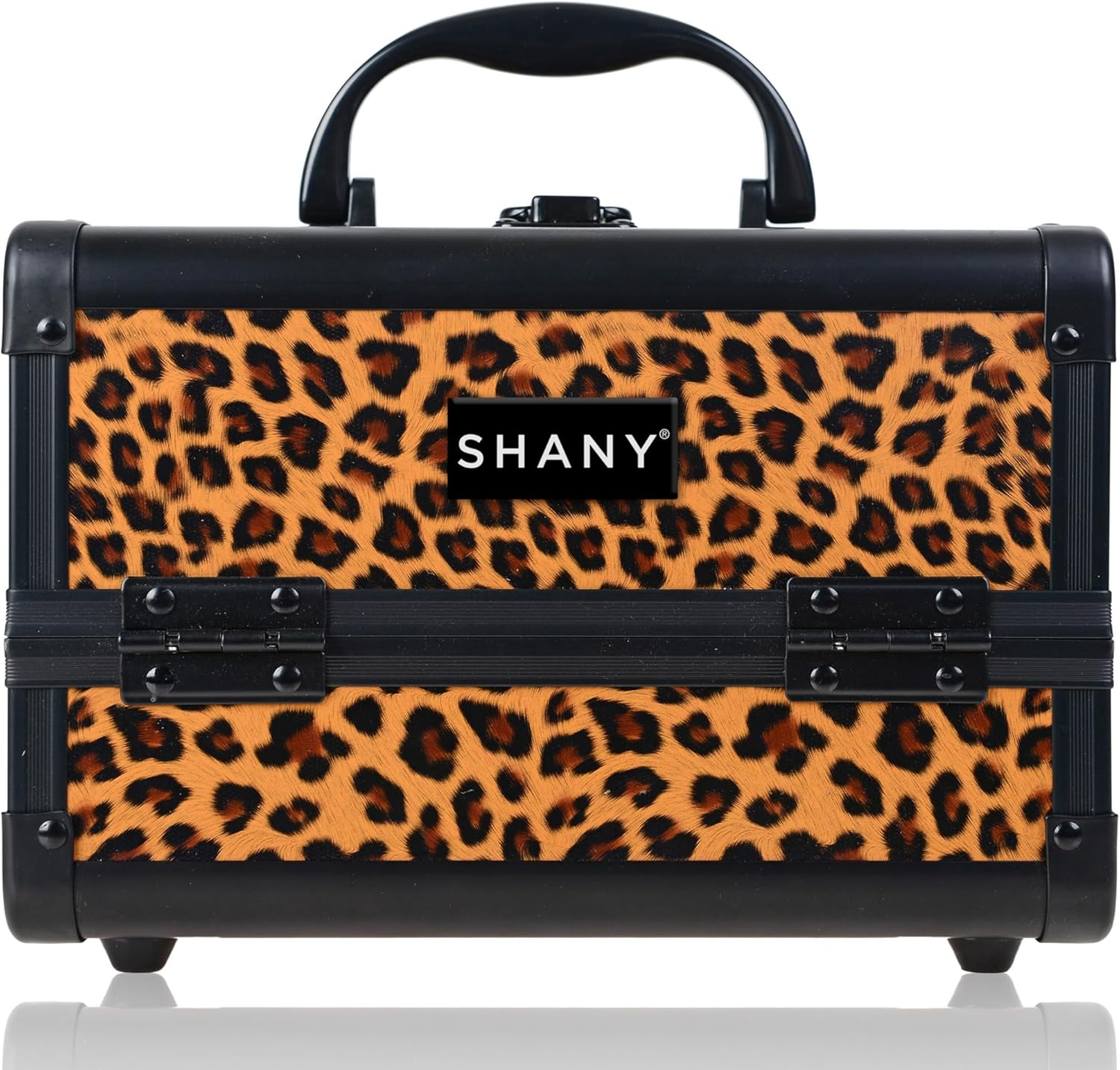 SHANY Mini Makeup Train Case with Mirror