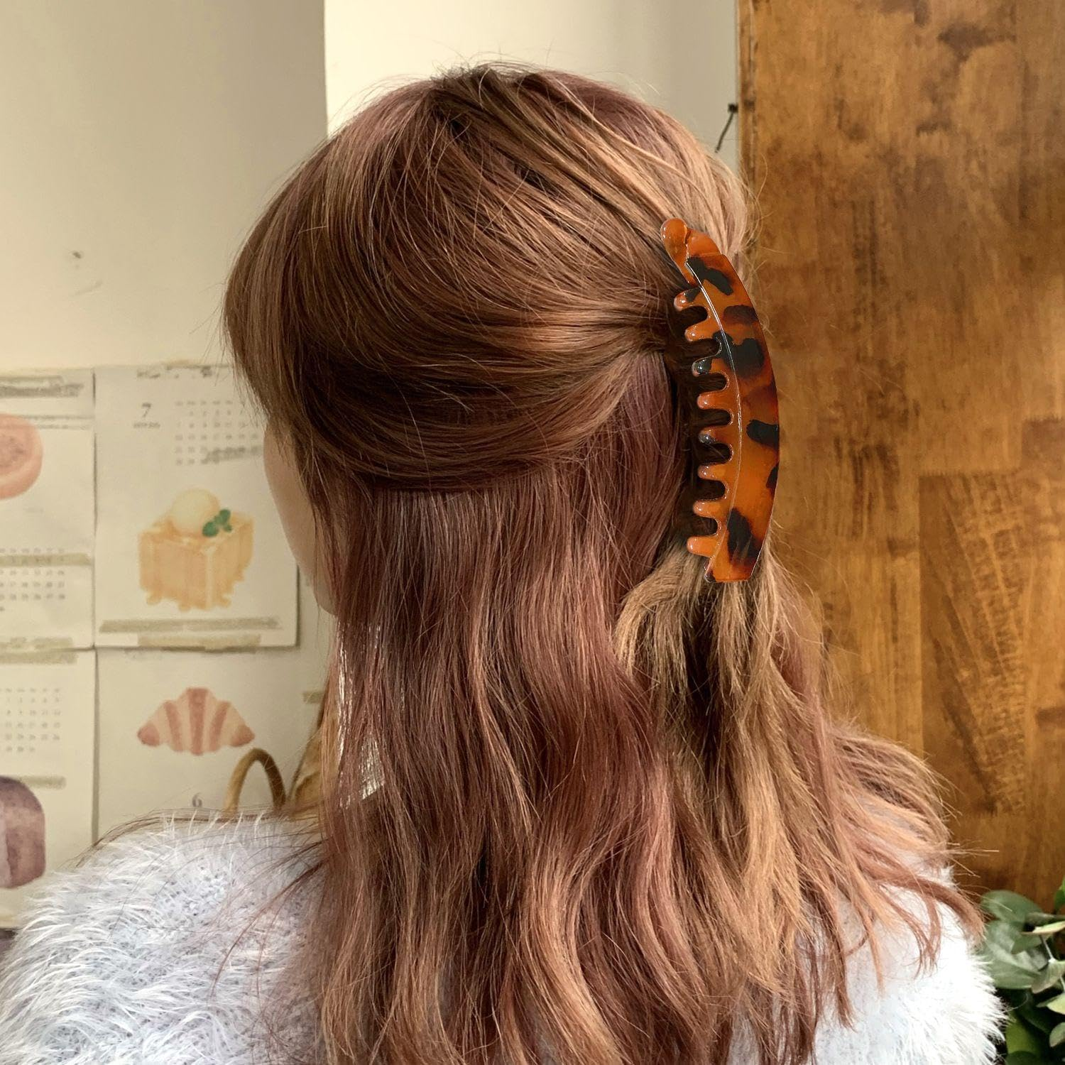 8 Pieces Women'S Hairpin and 4 Pieces Hairpin, Ponytail Holder, Simple Retro Hair Accessories, Hairstyle Accessories. image number 3