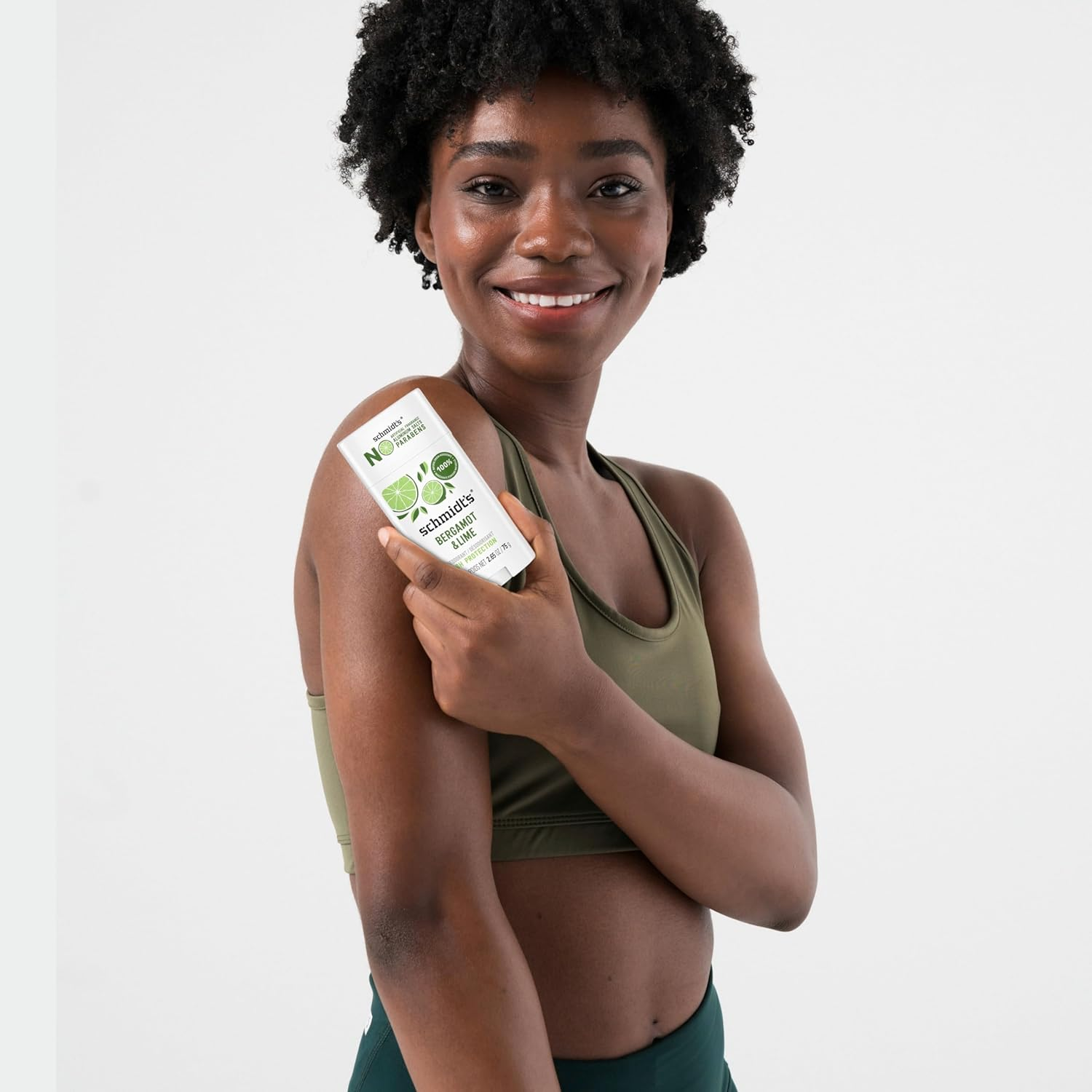 Schmidt'S Aluminum-Free Vegan Deodorant Bergamot & Lime 4 Count for Women and Men, with 24 Hour Odor Protection, Natural Ingredients, Cruelty-Free, 2.65 Oz image number 1