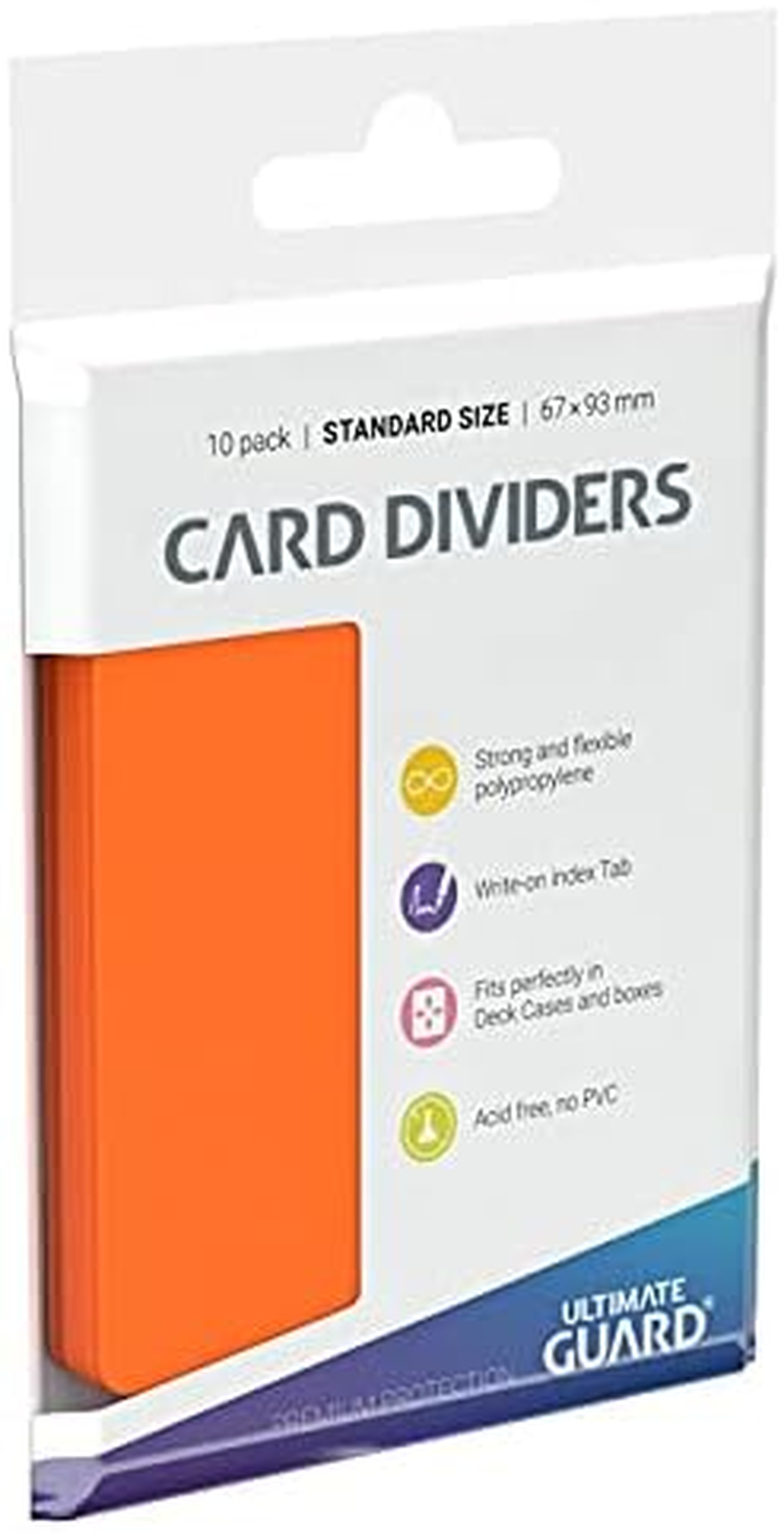 Ultimate Guard UGD010455 Card Dividers, Standard Size, Orange - Light Orange image number 5