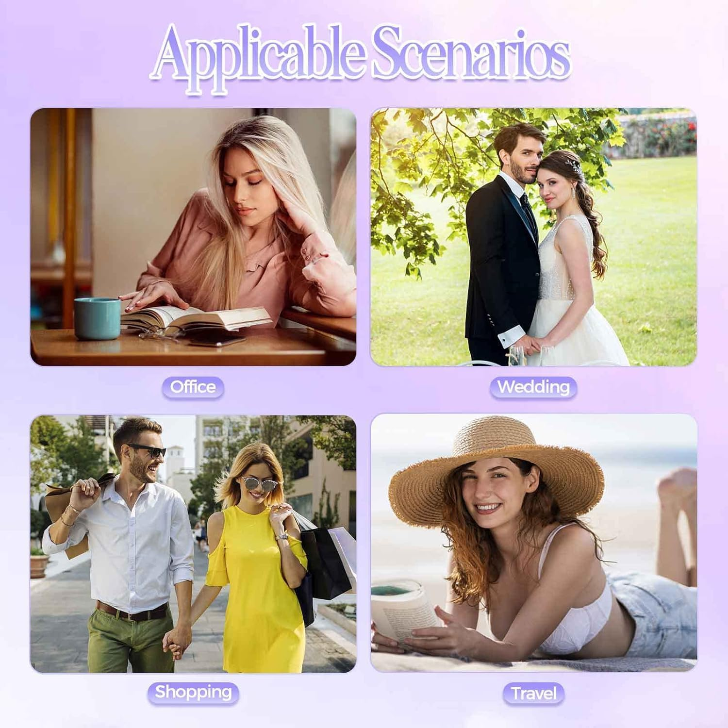 XTYAU Face Lift Tape Invisibles,Facelift Tape for Face Invisible with Bands,Face Tape Lifting Invisible with String,Face Lift Bands with Hair Clips,2 PCS Facelift Band with Clips (Brown) image number 1