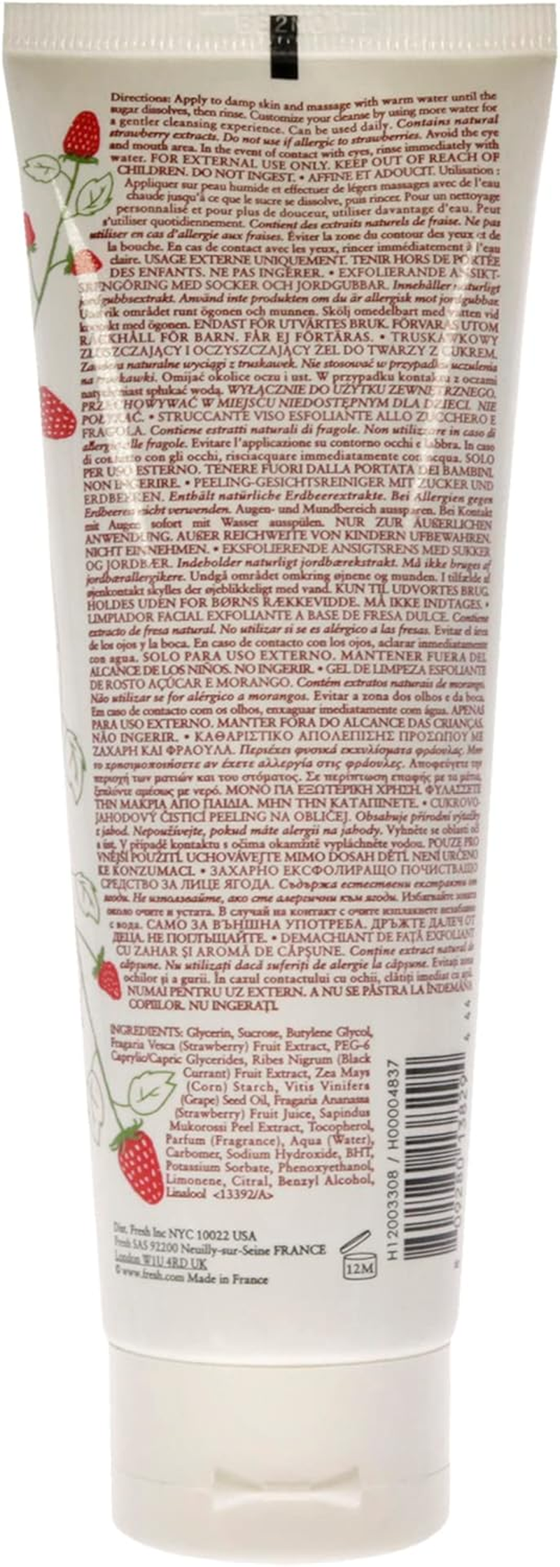 Fresh Sugar Strawberry Exfoliating Face Wash 125Ml/4.2Oz image number 1