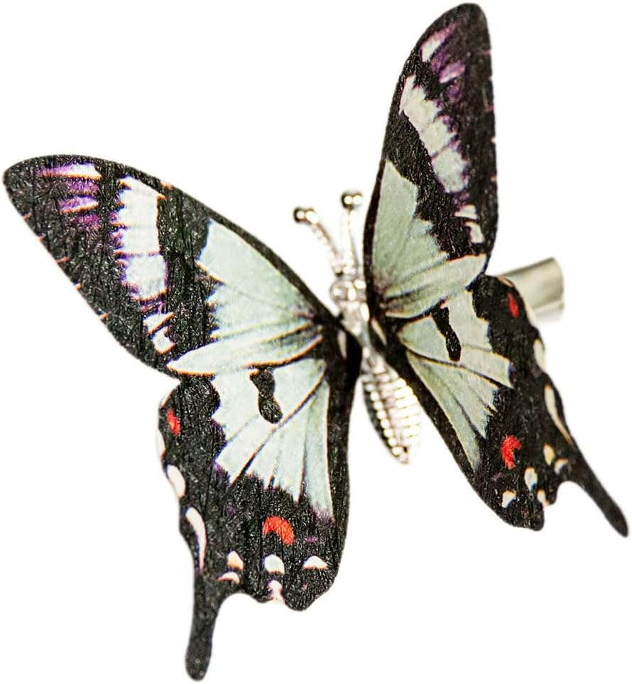Ychtewy-Decorative Butterfly Hair Clips, 12-Pack, Multicolor Garden Decor image number 1
