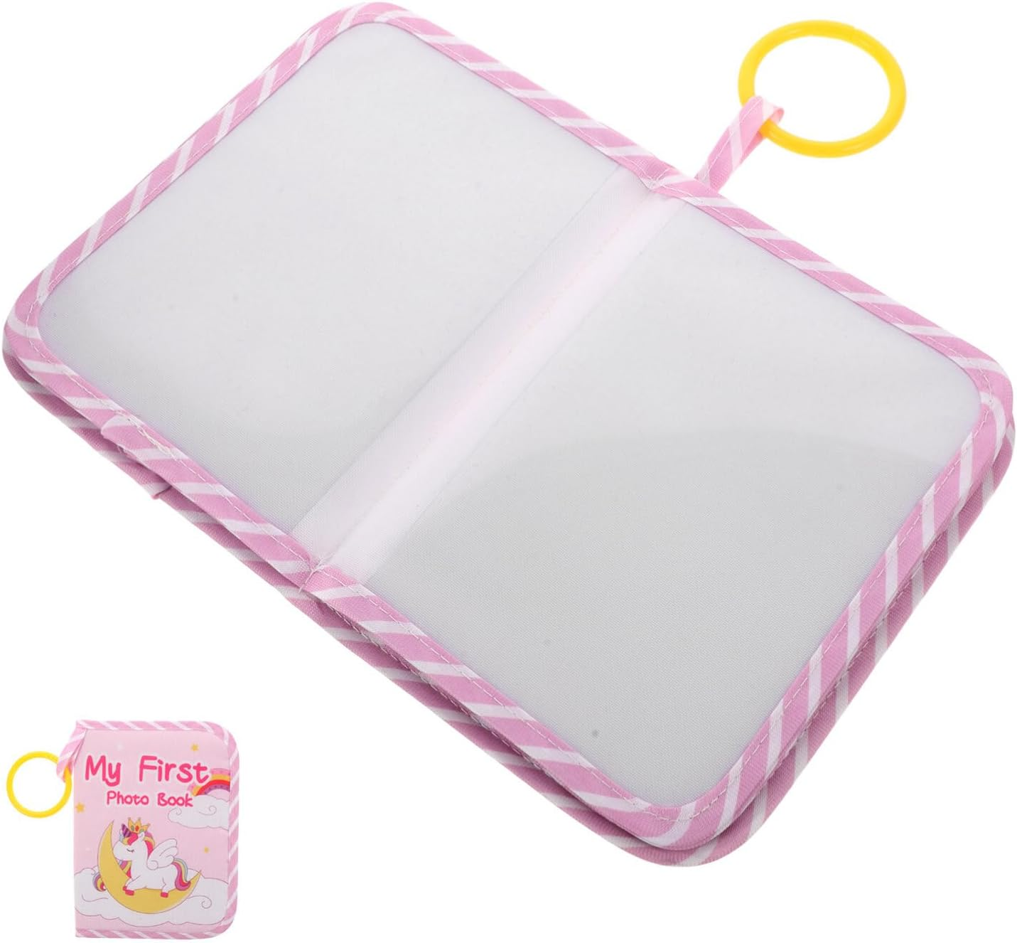 JOINPAYA Baby Photo Album: Memo Book My First Photo Album Cloth Photo Album Year Baby Cloth Albums Baby Cloth Photo Book Commemorate Decorate Pvc image number 2