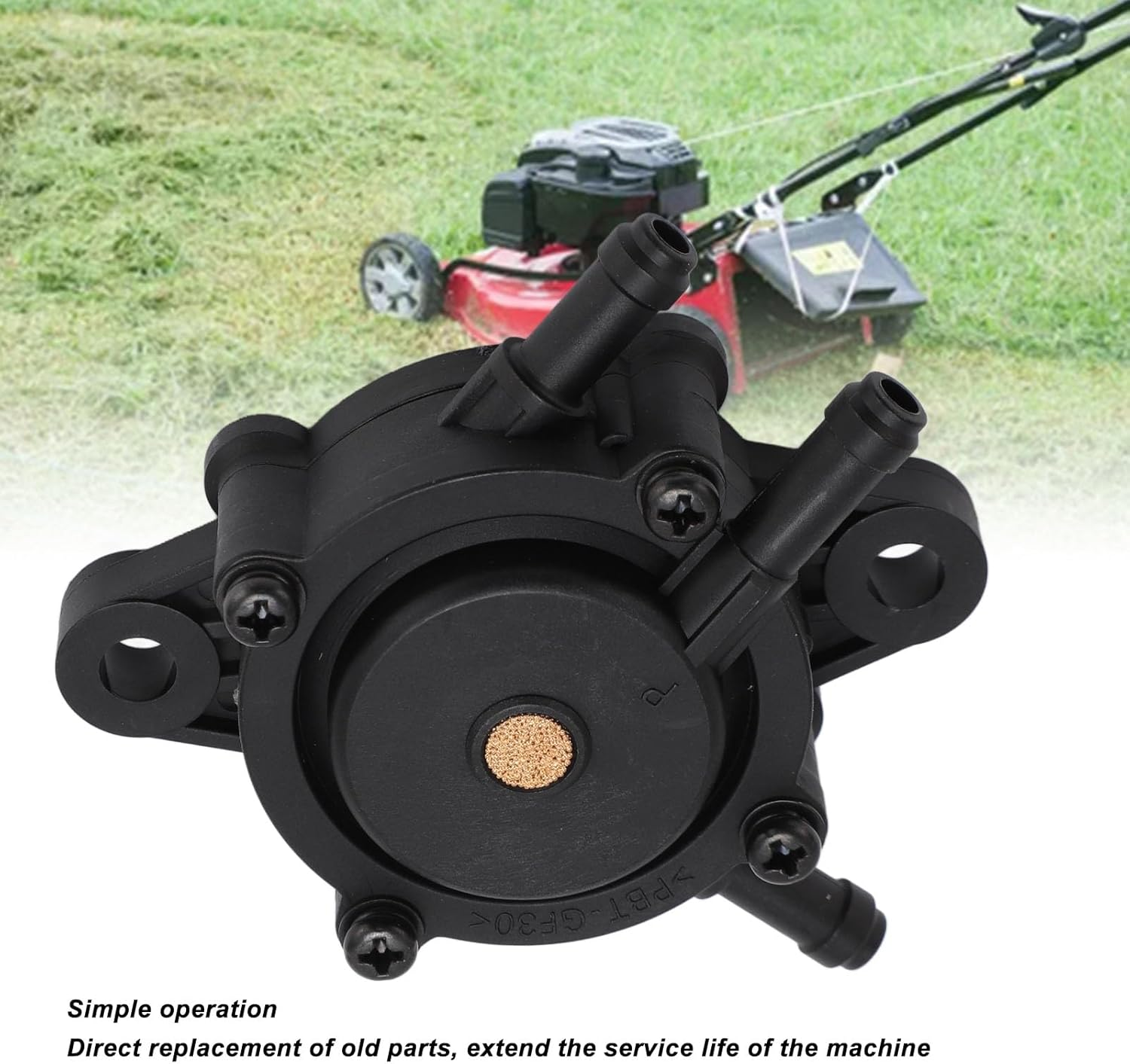 Lawn Mower Fuel Pump Part, Lawn Mower Accessory Lawn Mower Fuel Pump Easy to Install for KT740 SV600 image number 5