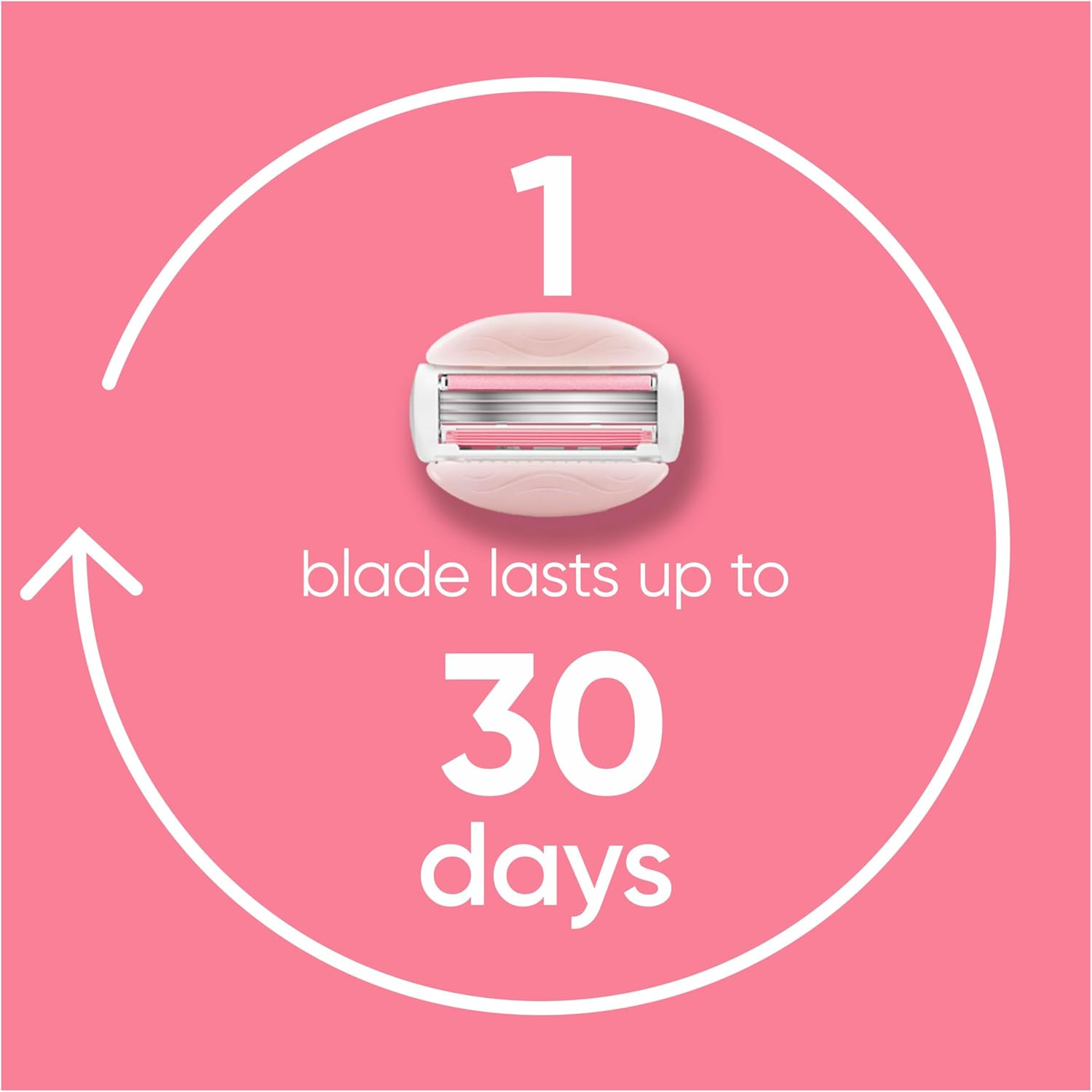 Gillette Venus Comfortglide White Tea Women'S Razor - 1 Handle + 2 Refills image number 2